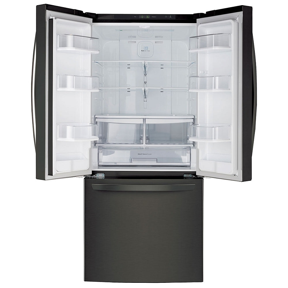 LRFNS2200D - Réfrigérateur à portes françaises de 30 po (22 pi³), profondeur standard, 3 portes/2 battants
