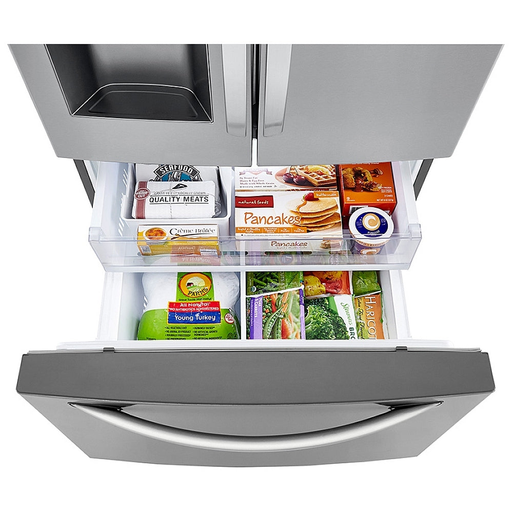 LRFXS2503S - Réfrigérateur à portes françaises LG 33" 24,5 pi³ ()