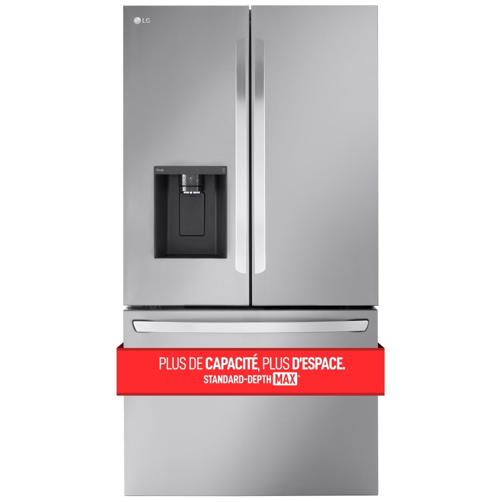 LRFXS3106S - Réfrigérateur à portes françaises Standard‑Depth MAX 31 pi³