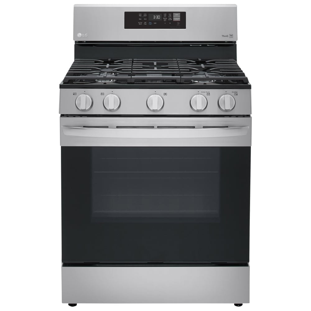 LRGL5823S - Cuisinière à gaz intelligente LG 5,8 pi³ avec Air Fry et EasyClean ()