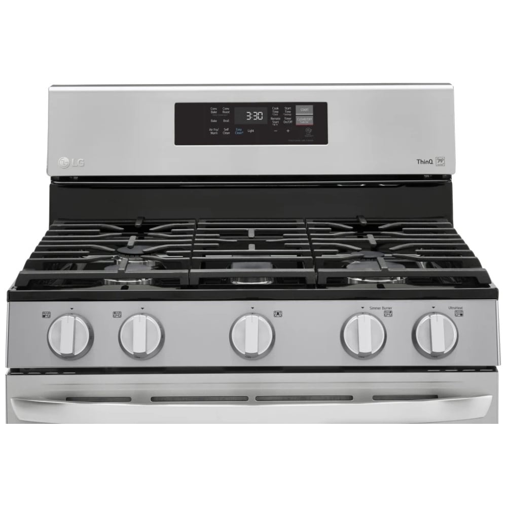 LRGL5823S - Cuisinière à gaz intelligente LG 5,8 pi³ avec Air Fry et EasyClean ()