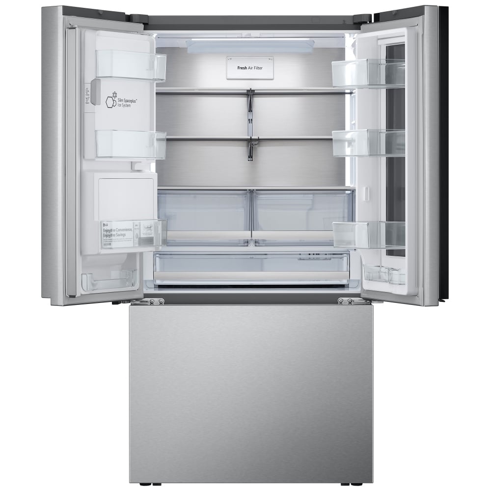 LRYKC2606S - Réfrigérateur français à trois portes Counter‑Depth MAX 26 pi³ Mirror InstaView®