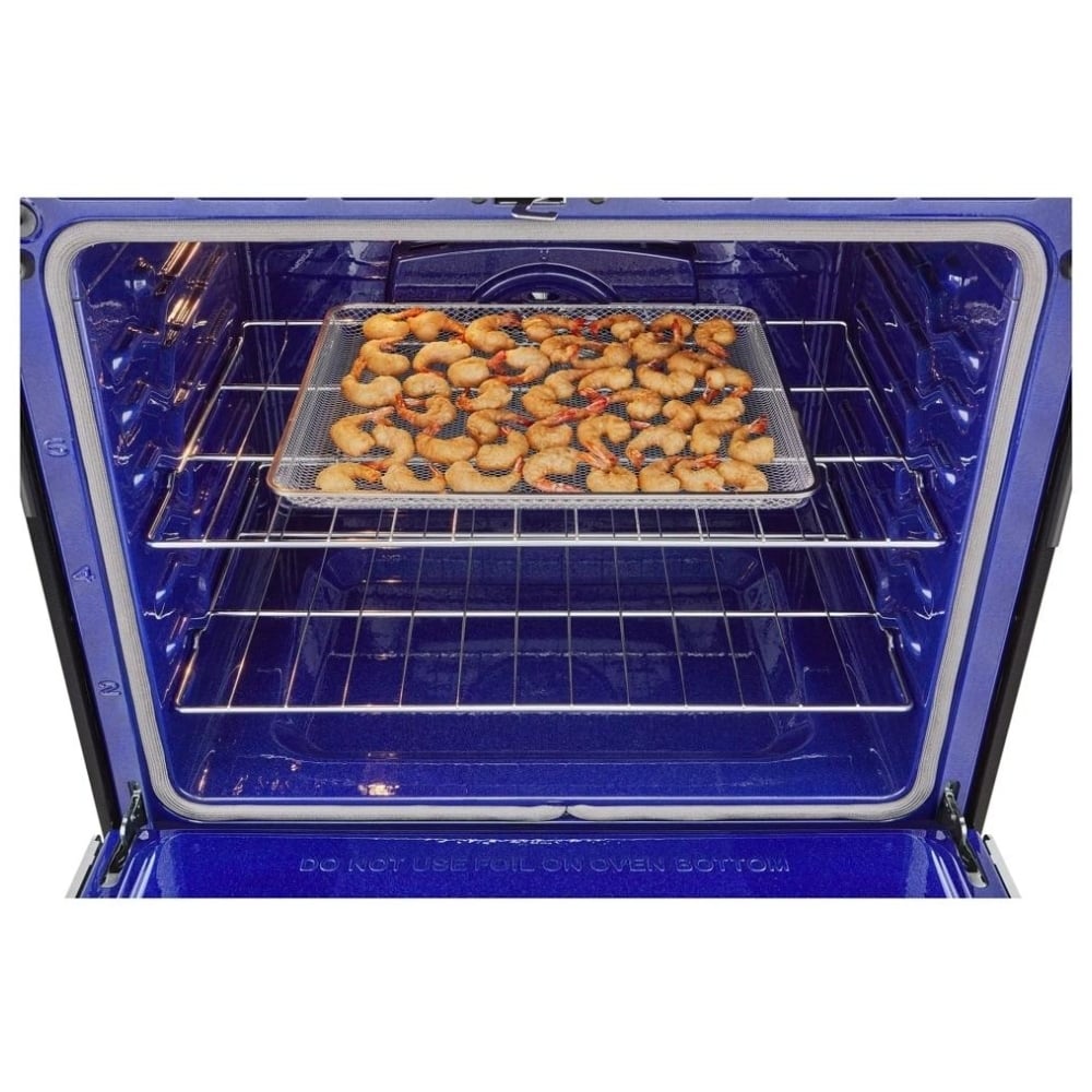 Cuisinière électrique encastrée coulissante intelligente de 6,3 pi³ avec InstaView®, ProBake Convection® et Air Fry