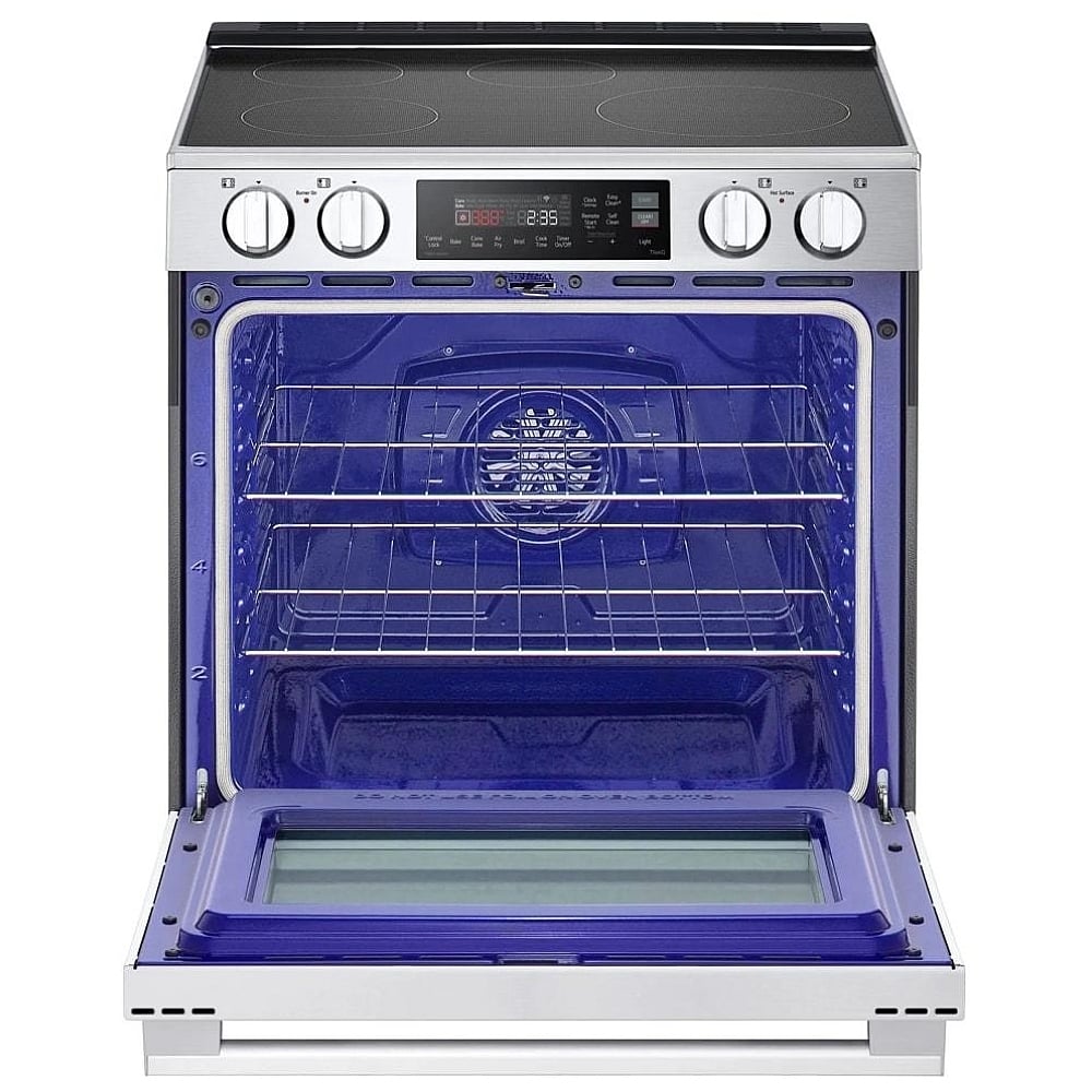 LSIL6334XE - Cuisinière à induction intelligente LG de 30 po et 6,3 pi³, ProBake Convection et Air Fry