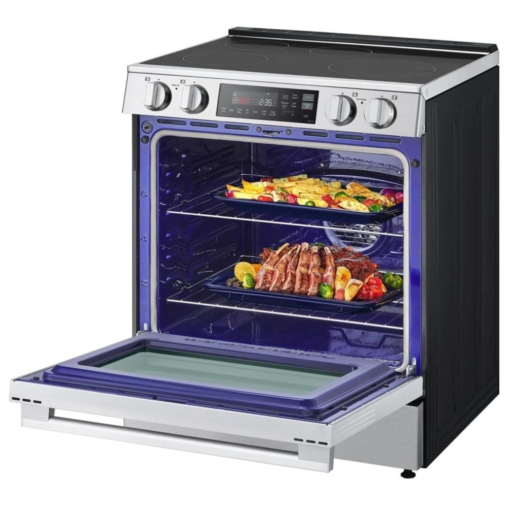 LSIL6334XE - Cuisinière à induction intelligente LG de 30 po et 6,3 pi³, ProBake Convection et Air Fry