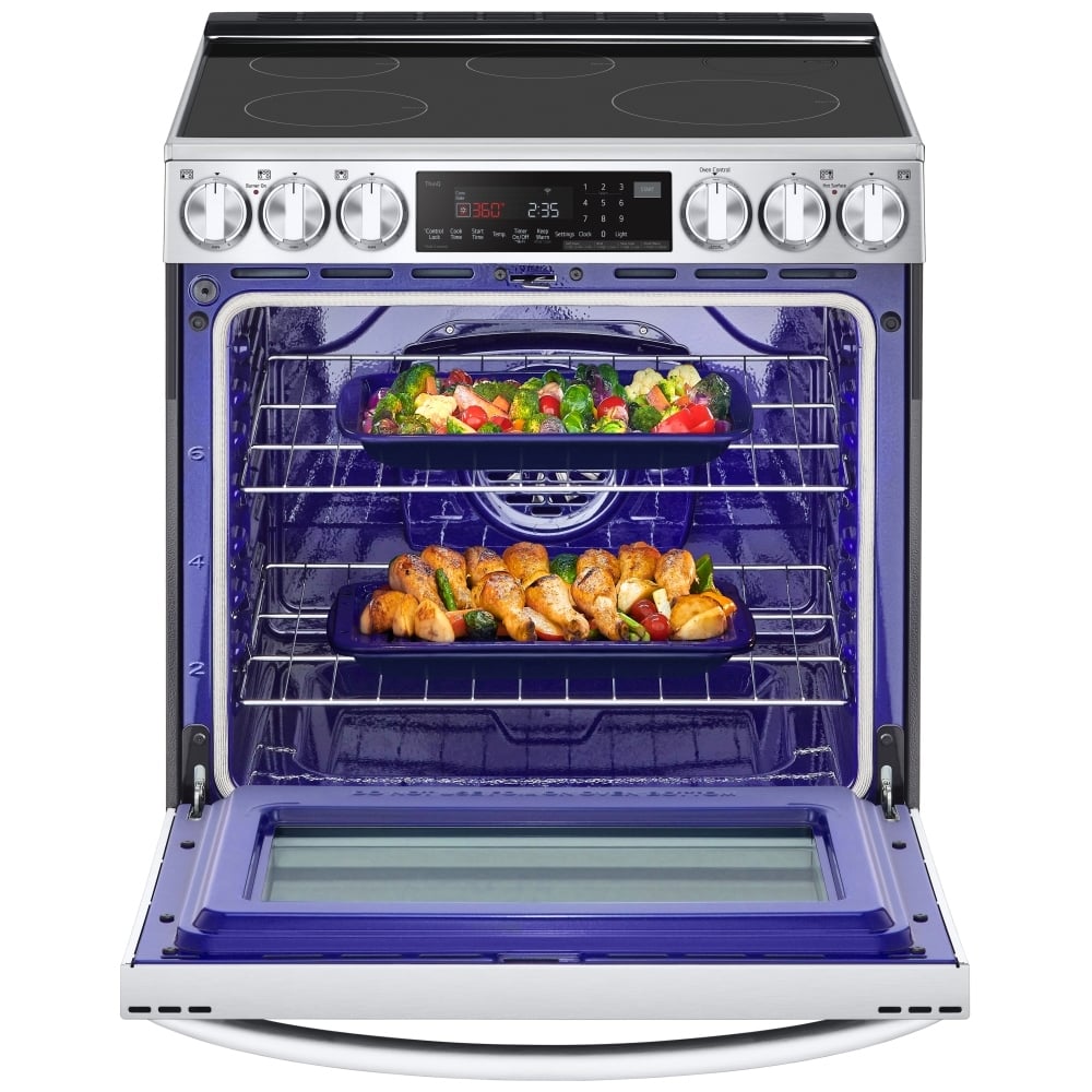 Four à induction encastré de 30 po, 6,3 pi³, slide‑in