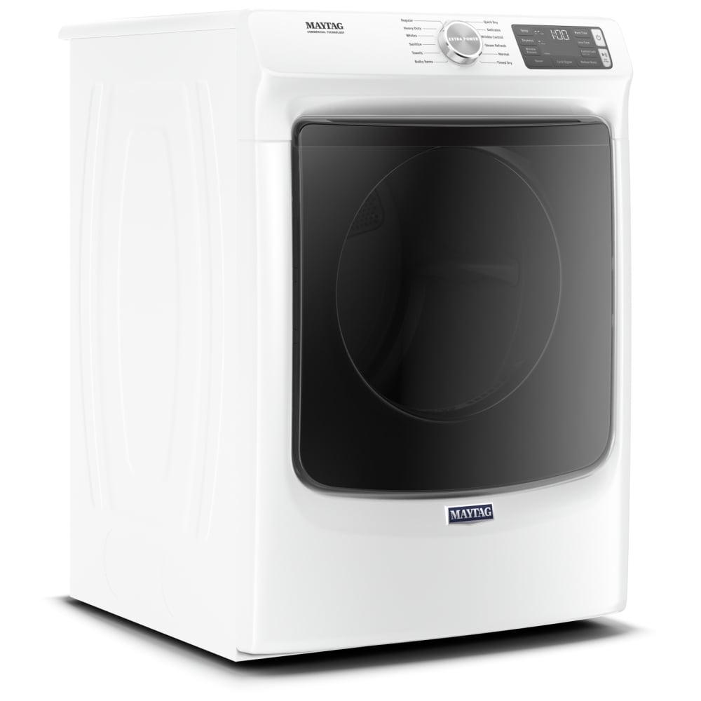 Sèche‑linge à gaz à chargement frontal avec fonction vapeur et bouton Extra Power – 7,3 pi³