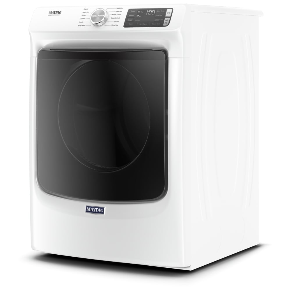 Sèche‑linge à gaz à chargement frontal avec fonction vapeur et bouton Extra Power – 7,3 pi³