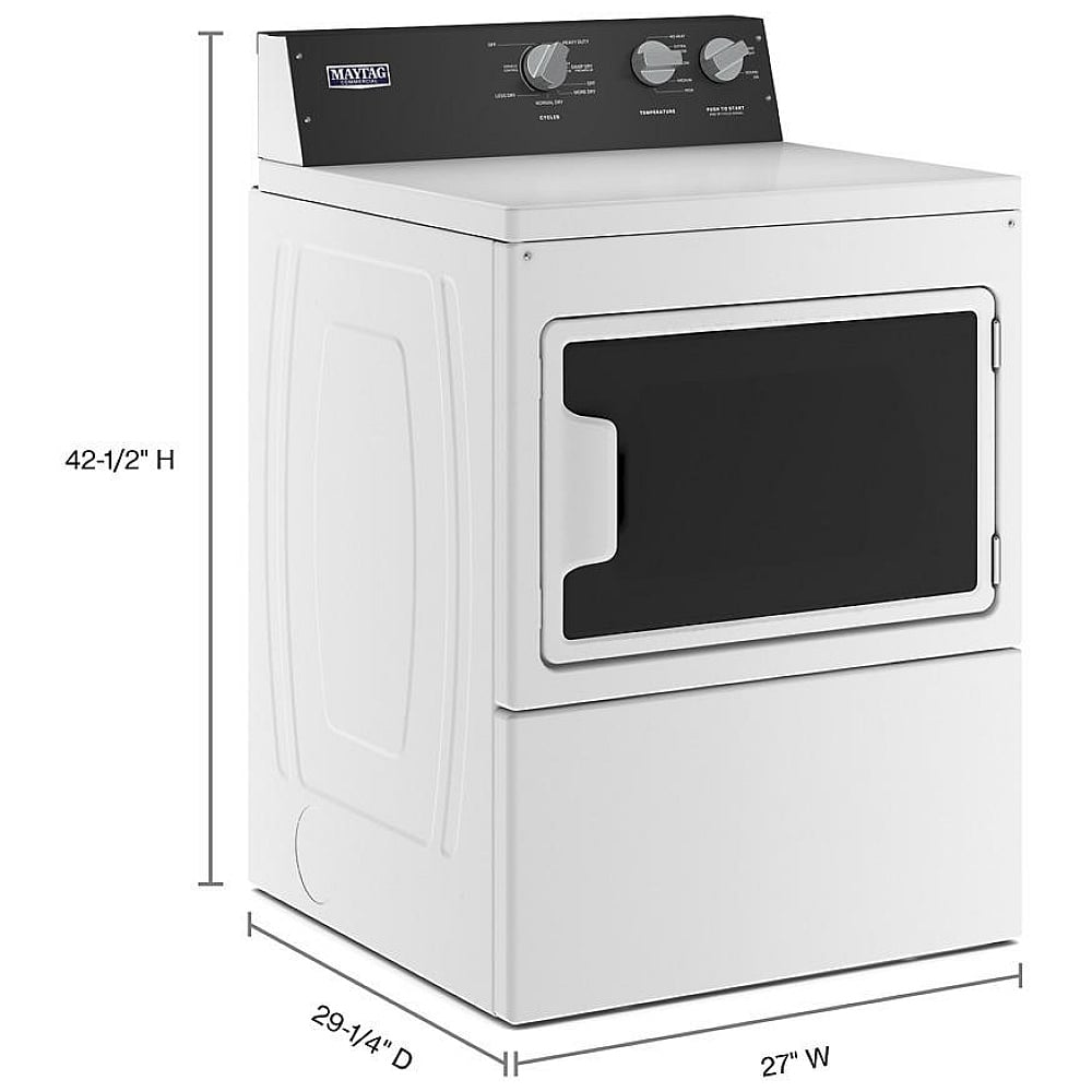 MGDP586KW - Sécheuse résidentielle de qualité commerciale Maytag (7,4 pi³)