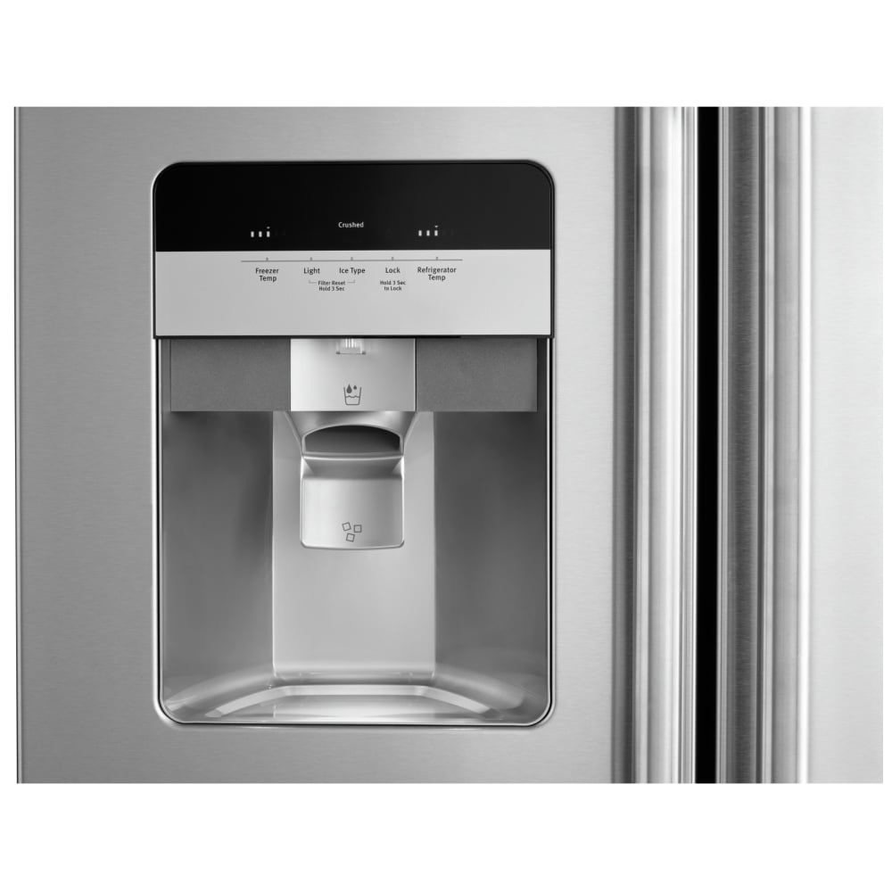 MSS25C4MGZ - Réfrigérateur côte à côte Maytag 24,5 pi³ - Finition Acier inoxydable résistant aux empreintes
