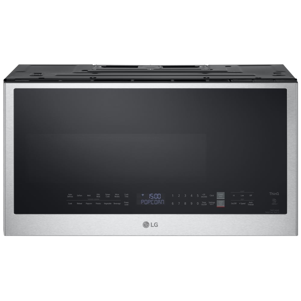 MVEL2033F – Four à micro-ondes à hotte intégrée LG 2 pi³ inox