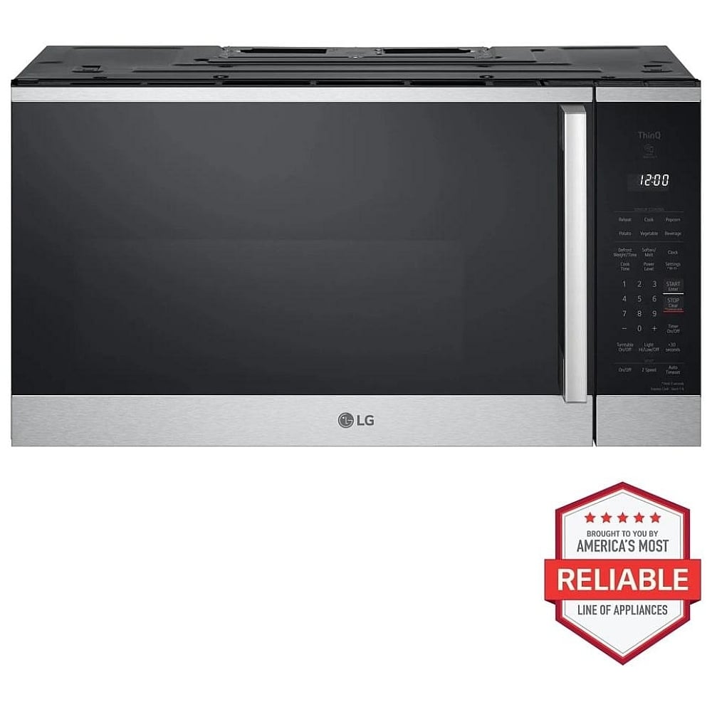 MVEM1825X – Four à micro-ondes à hotte intégrée LG 1,8 pi³ inox