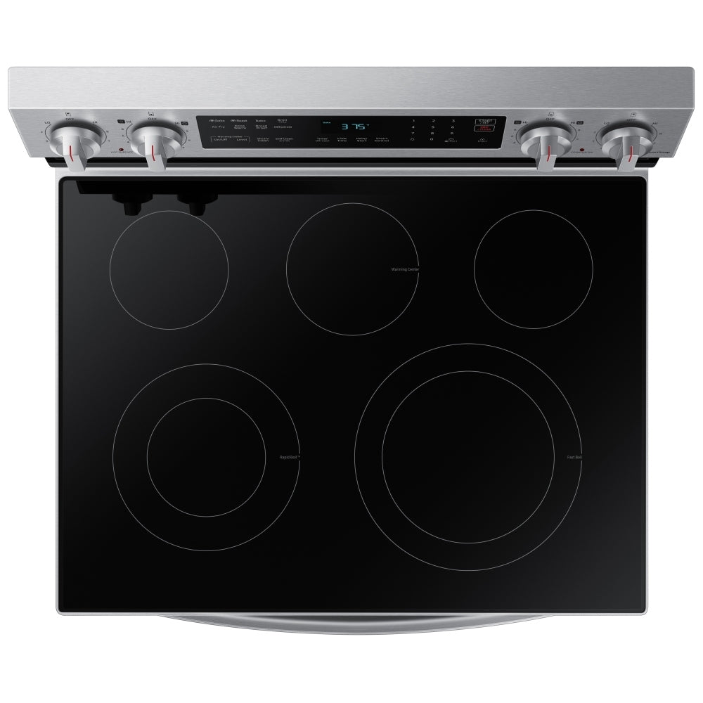 NE63A6511SS - Cuisinière électrique Samsung en acier inoxydable