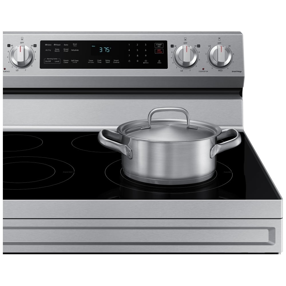 NE63A6511SS - Cuisinière électrique Samsung en acier inoxydable