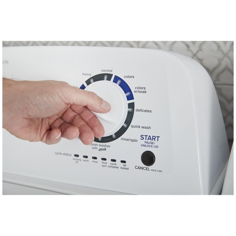 NTW4519JW - Lave‑linge à chargement par le haut 3,8 pi³ avec agitateur à haute efficacité