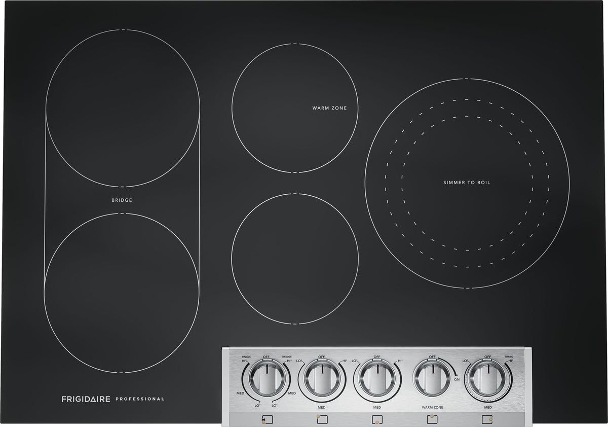 PCCE3080AF – Plaque de cuisson électrique Frigidaire Professional 30 po inox