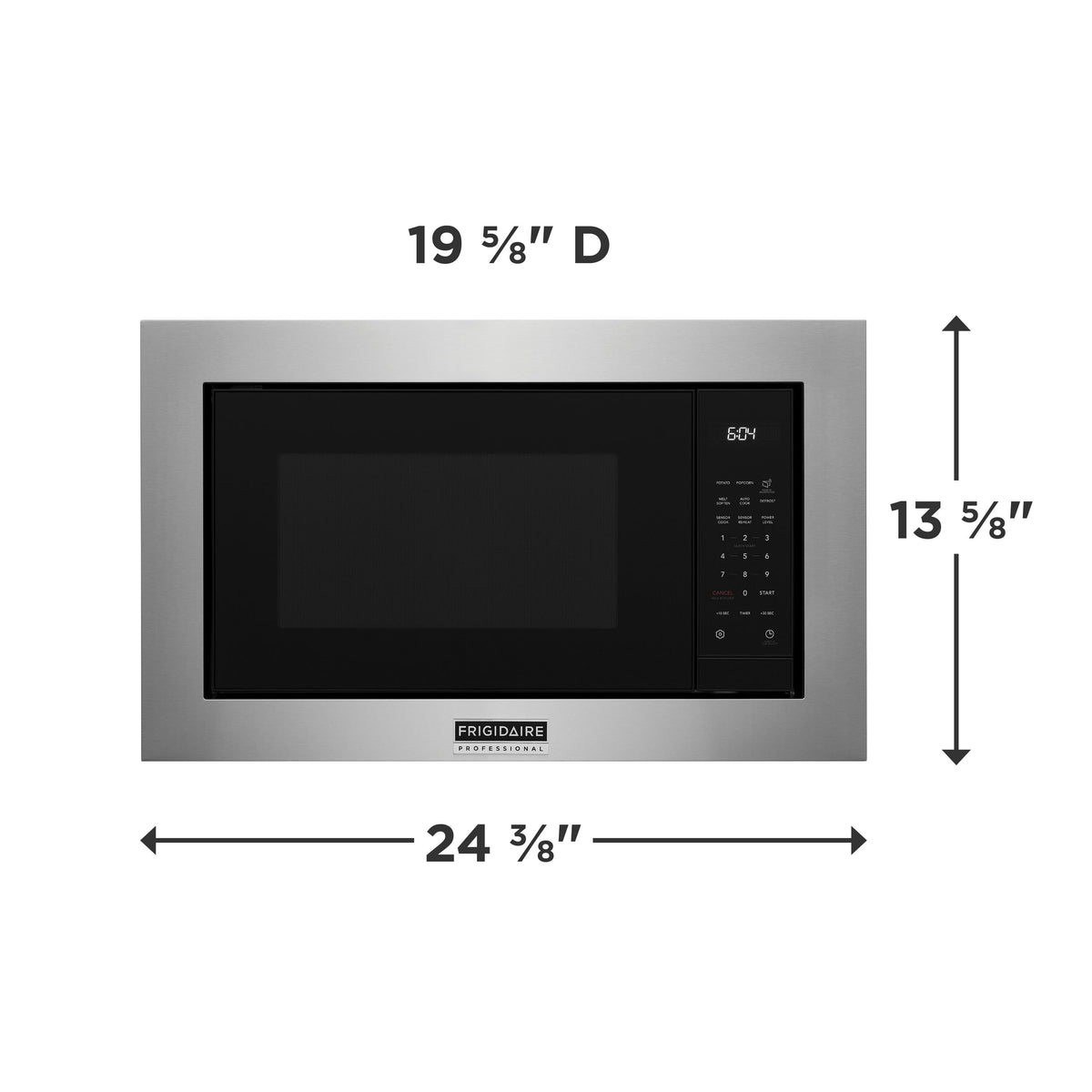 PMBS3080BF – Four à micro-ondes encastré Frigidaire Professional 2,2 pi³ inox