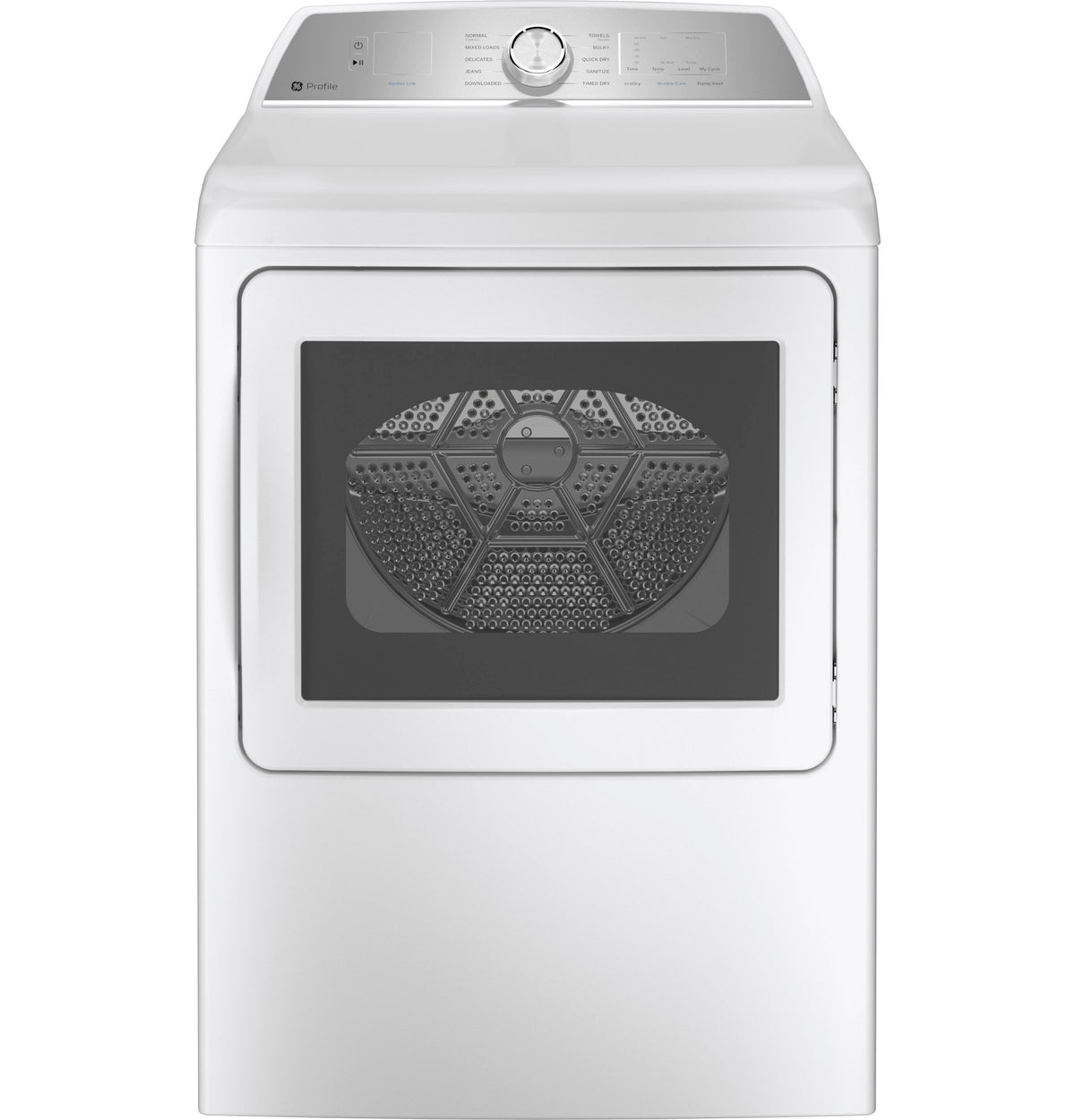 PTD60GBSRWS – Sécheuse au gaz GE Profile 7,4 pi³ blanc