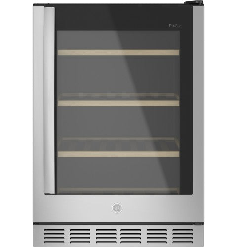 PVS06BSPSS – Cellier et réfrigérateur à boissons GE Profile 5,1 pi³ inox noir