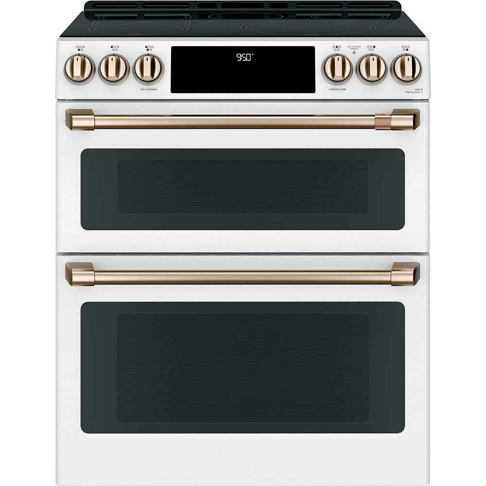 CCHS950P4MW2 – Cuisinière à induction Café 6,7 pi³ blanc mat