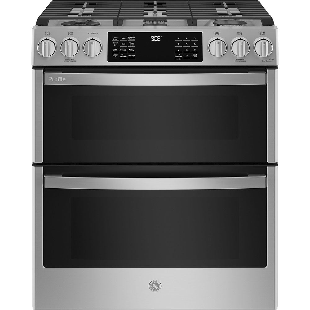 PCGS960YPFS – Cuisinière à gaz GE Profile 30 po inox