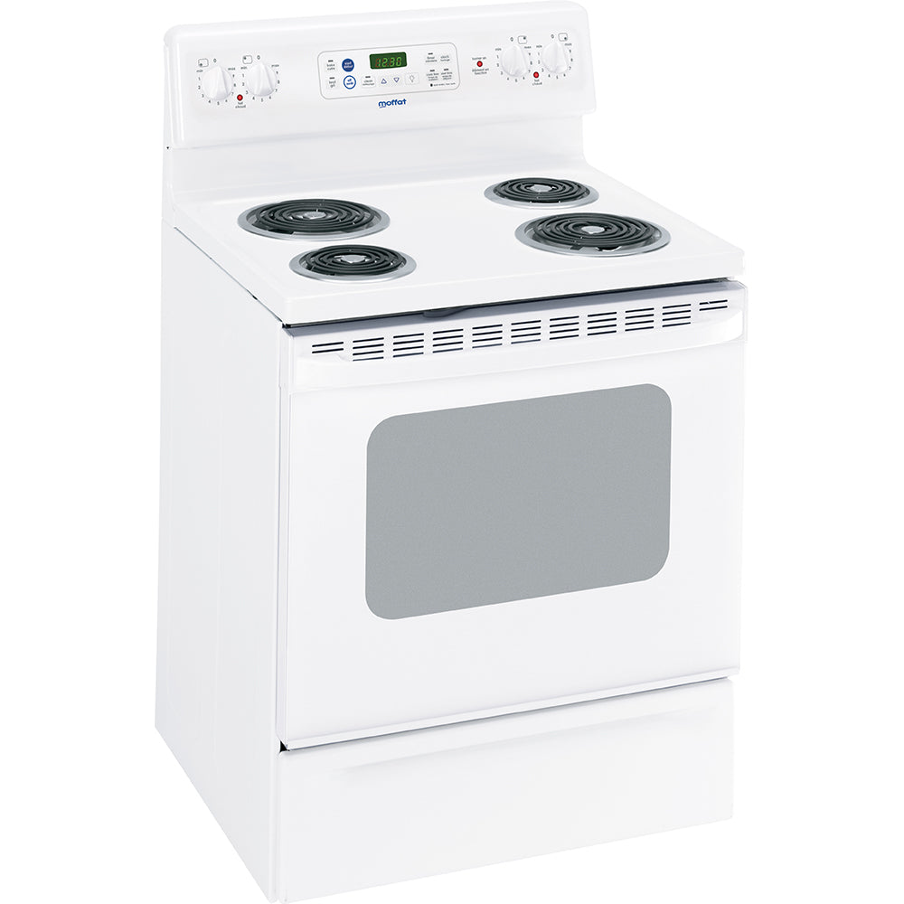 MCB757DMWW – Cuisinière électrique Moffat 30 po blanc