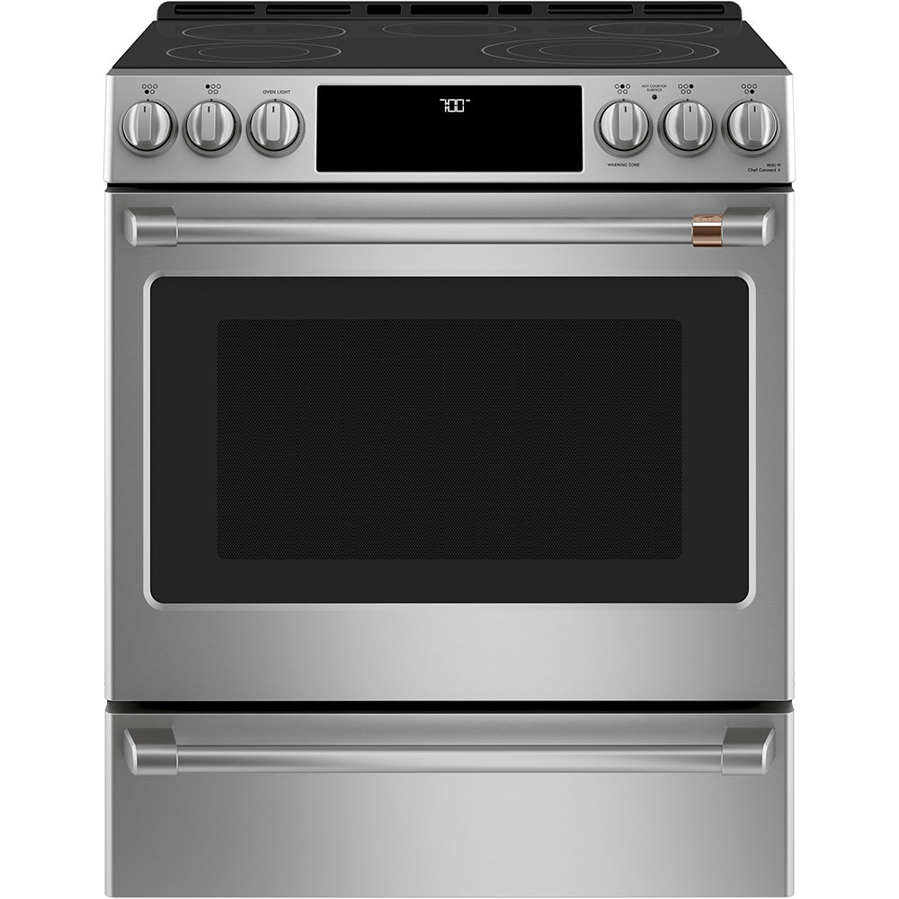 CCES700P2MS1 – Cuisinière électrique Café 5,7 pi³ inox