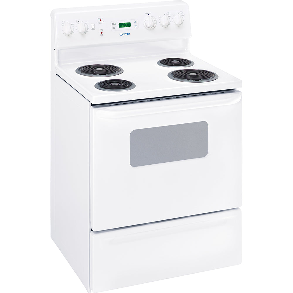 MCBS525DNWW – Cuisinière électrique Moffat 5 pi³ blanc