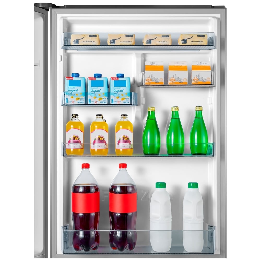 RB15A2CSE - Réfrigérateur Hisense à congélateur inférieur, 14,7 pi³, titane
