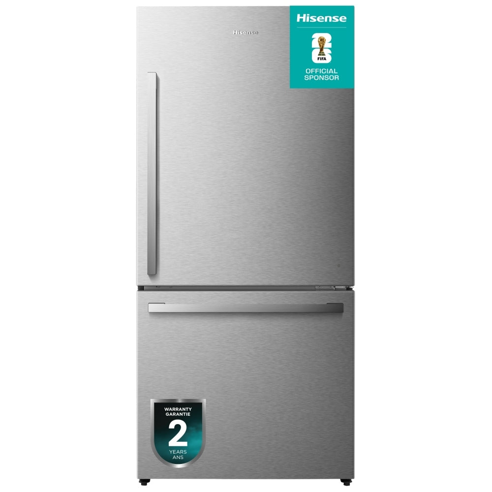 RB17A2CSE - Réfrigérateur Hisense 31 po 17 pi³ à congélateur inférieur - profondeur comptoir