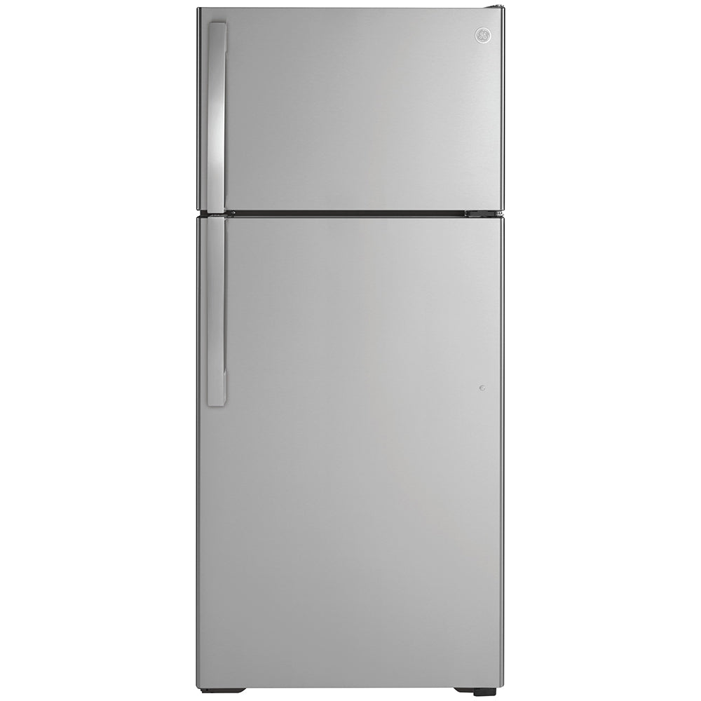 GTE17GSNRSS – Réfrigérateur à congélateur supérieur GE 16,6 pi³ inox
