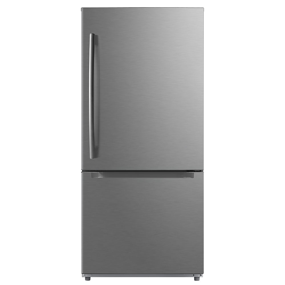 MDE19DSNKSS – Réfrigérateur à congélateur inférieur Moffat 18,6 pi³ inox