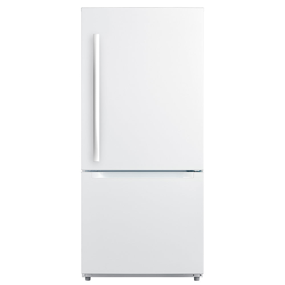 MDE19DTNKWW – Réfrigérateur à congélateur inférieur Moffat 18,6 pi³ blanc
