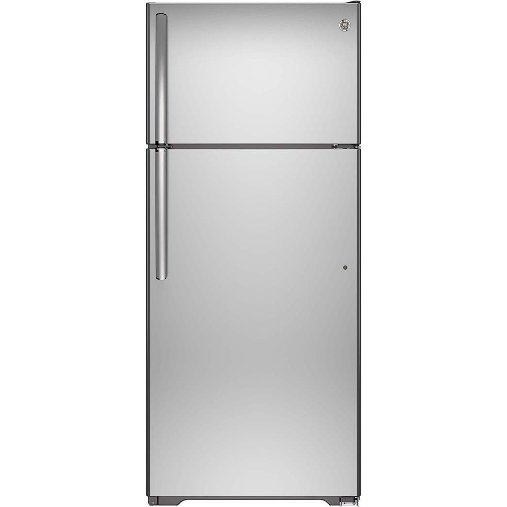 GTS18FSLKSS – Réfrigérateur à congélateur supérieur GE 18 pi³ inox