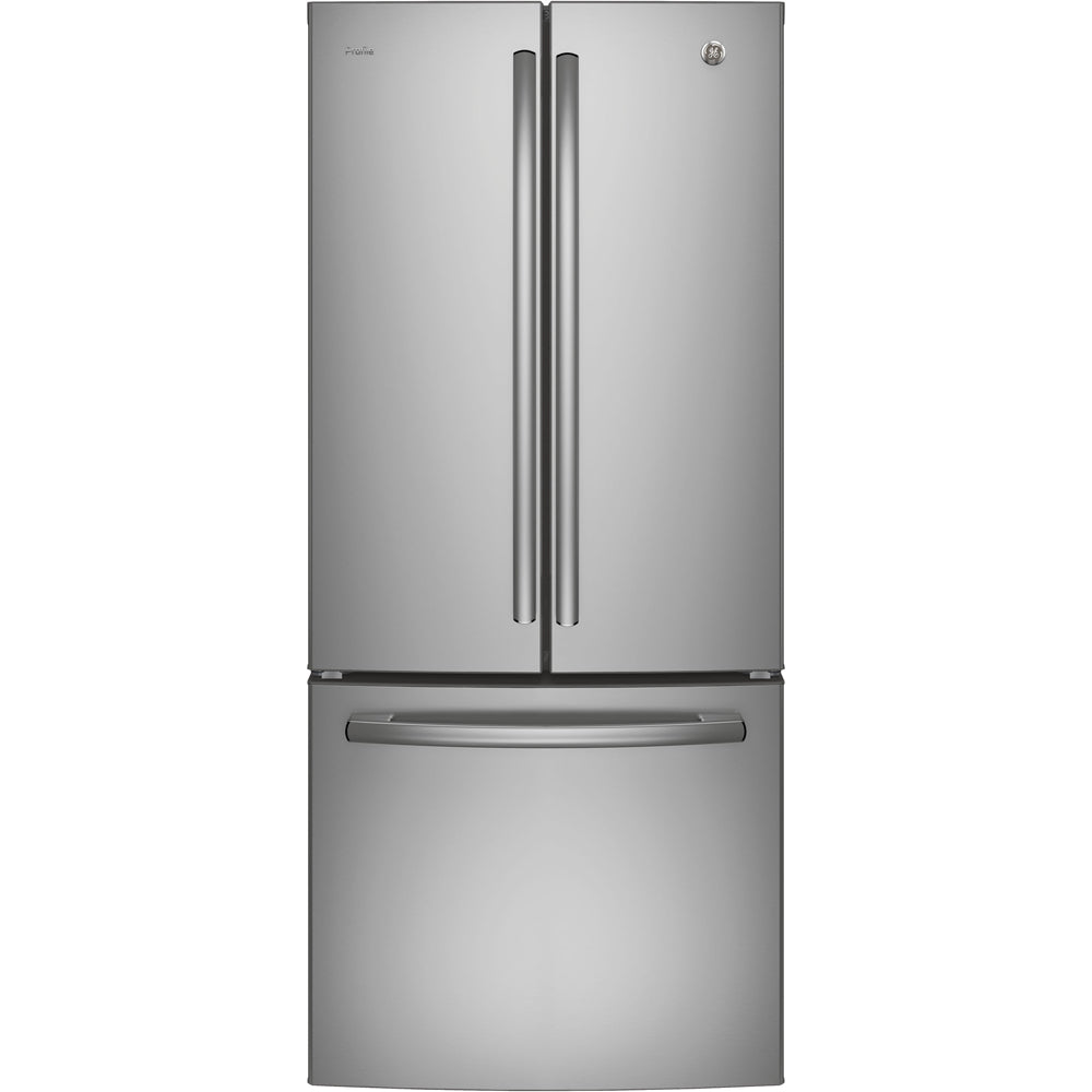 PNE21NYRKFS – Réfrigérateur à portes françaises GE Profile 20,8 pi³ inox