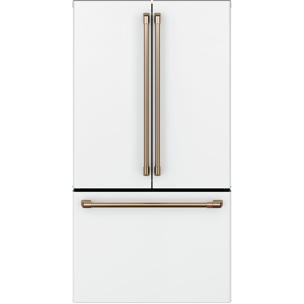 CWE23SP4MW2 – Réfrigérateur à portes françaises Café 23 pi³ blanc mat