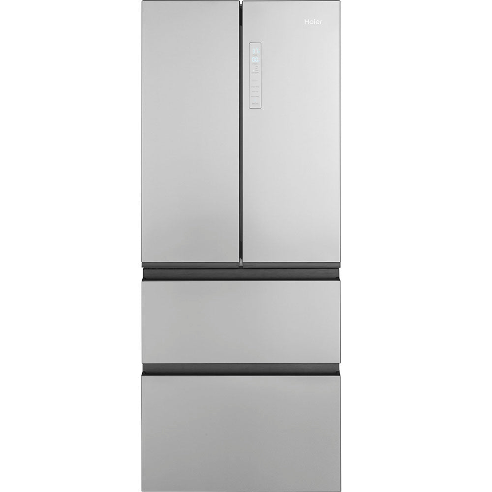 QJS15HYRFS – Réfrigérateur à portes françaises Haier 14,5 pi³ inox