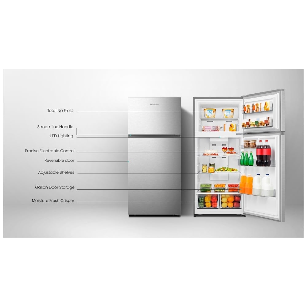 RT18A2FSD - Réfrigérateur convertisseur haut – Hisense  18 pi³