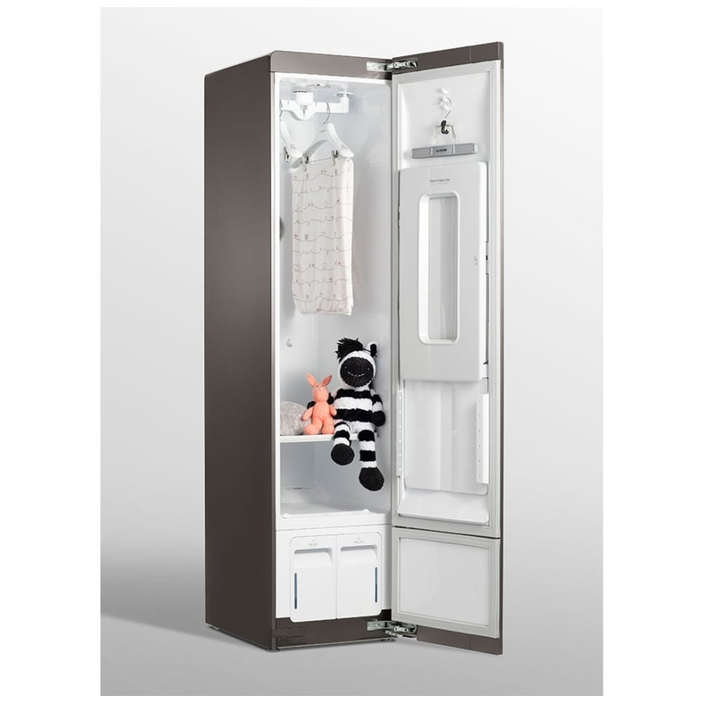 S3MFBN - Armoire à vapeur LG Styler® Smart Steam Closet avec 3 cintres — Finition miroir