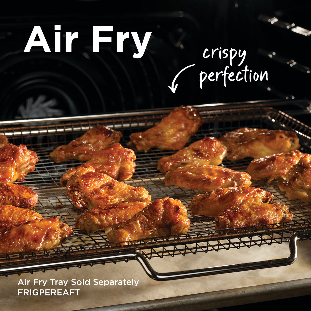 FRIGPEREAFT – Plateau Air Fry Frigidaire 25 po inox