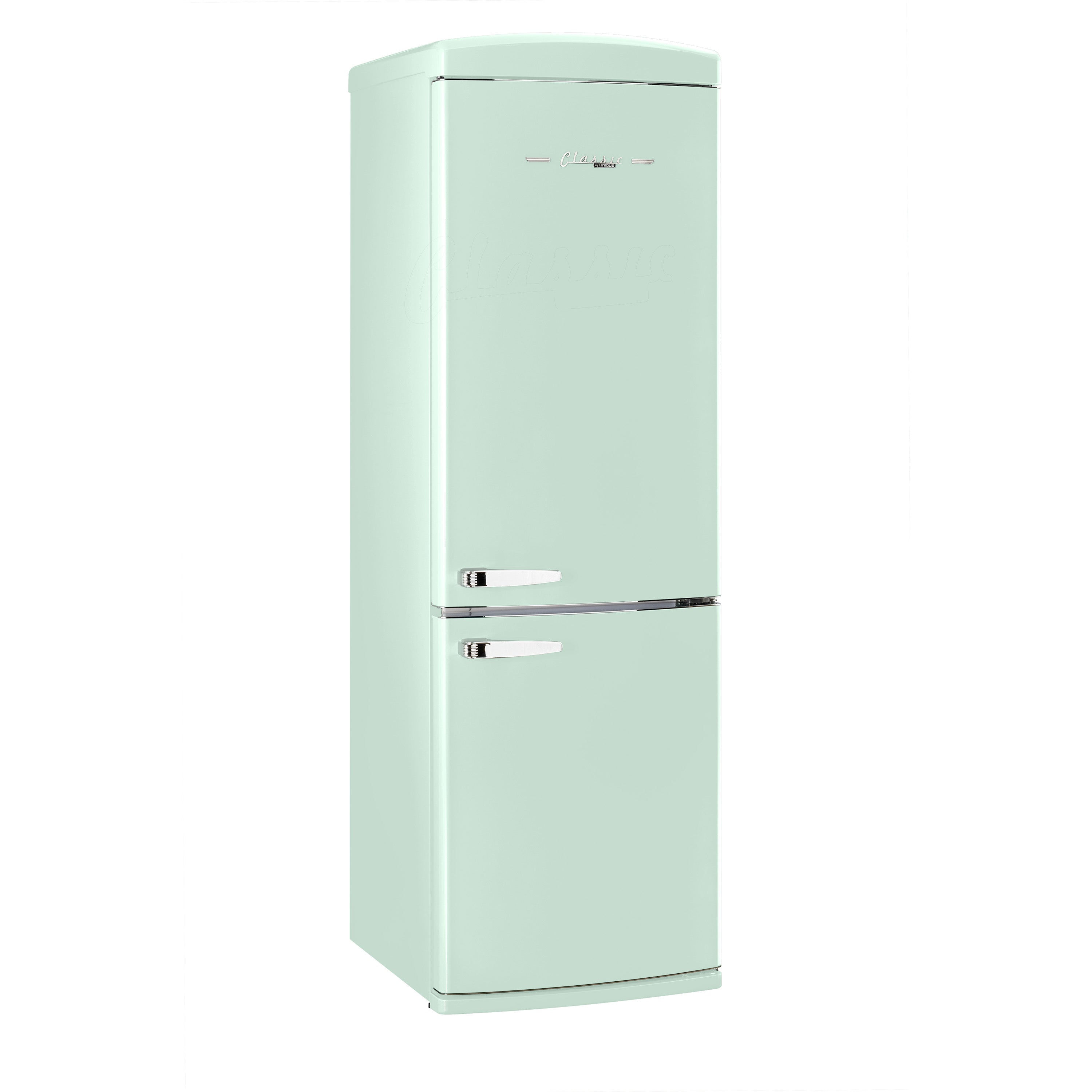 UGP-340L LG AC - Réfrigérateur à congélateur inférieur Classic Retro 12 pi³ – Vert menthe d’été