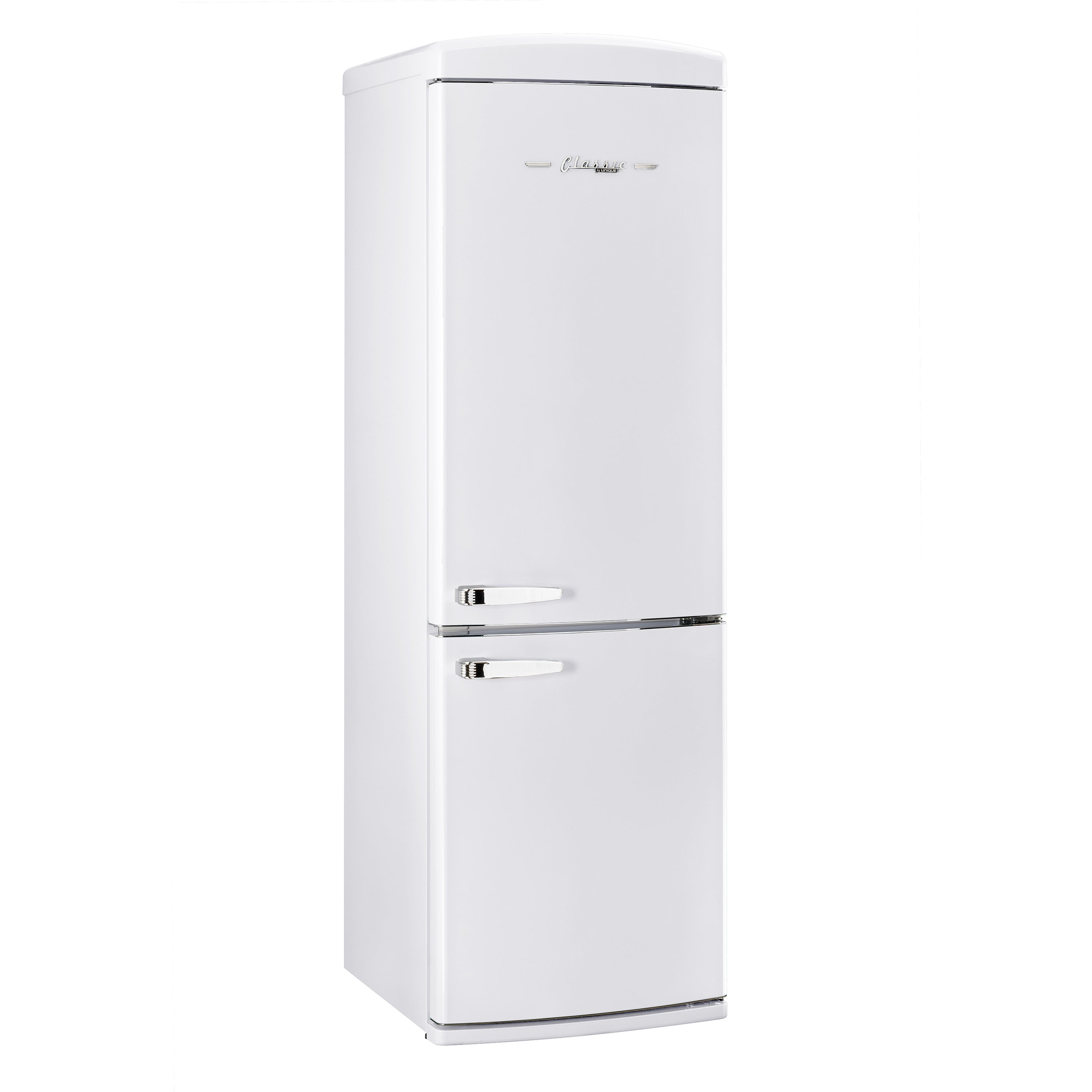 UGP-340L W AC - Réfrigérateur Classic Retro 12 pi³ à congélateur inférieur en Blanc chamallow