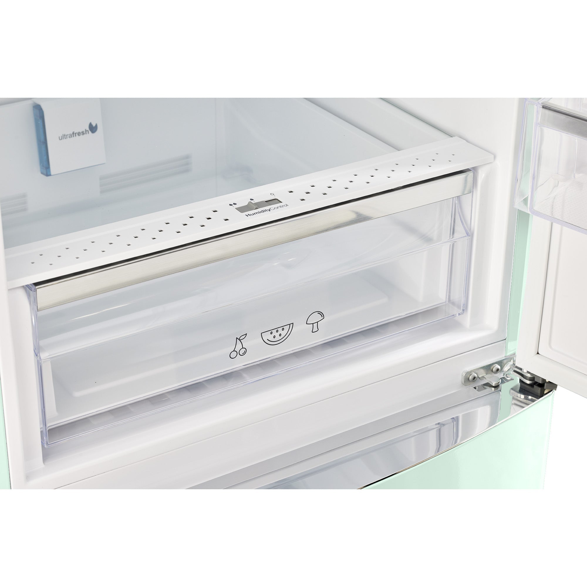 UGP-340L LG AC - Réfrigérateur à congélateur inférieur Classic Retro 12 pi³ – Vert menthe d’été