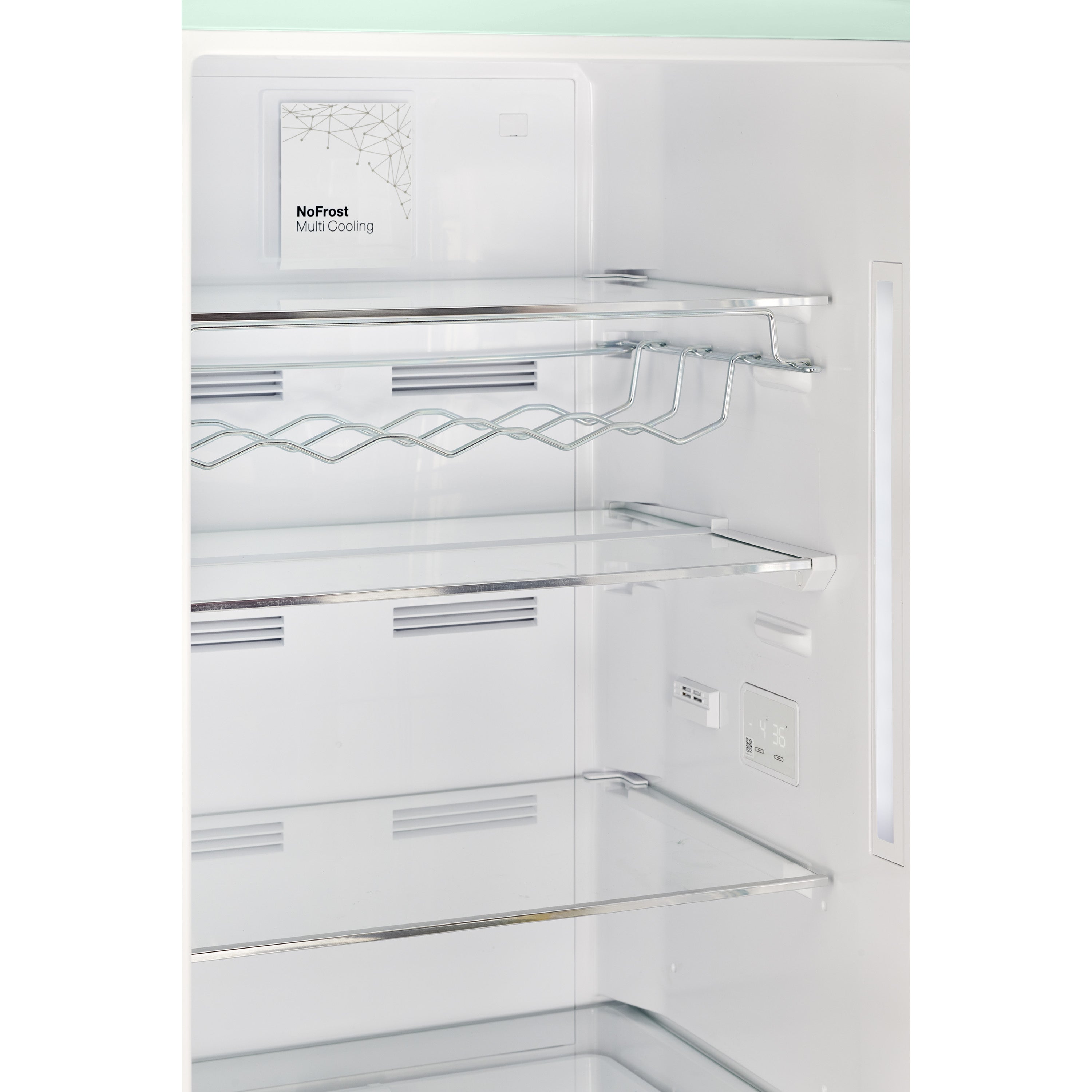 UGP-340L LG AC - Réfrigérateur à congélateur inférieur Classic Retro 12 pi³ – Vert menthe d’été