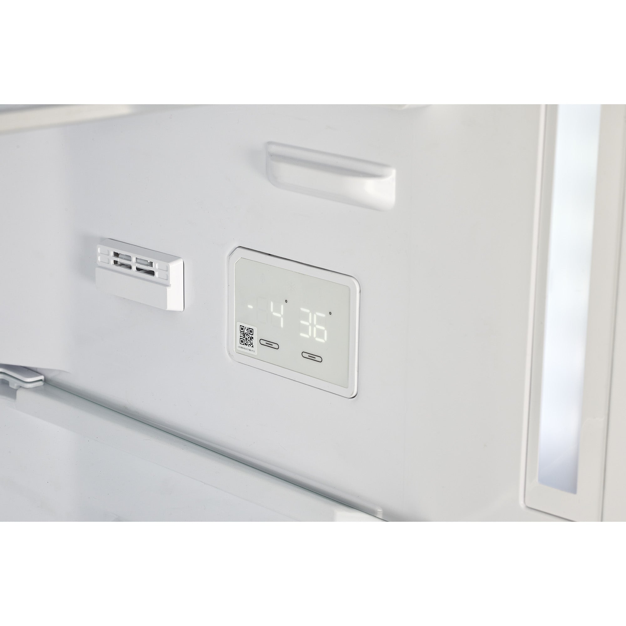 UGP-340L B AC - Réfrigérateur Classic Retro 12 pi3 à congélateur inférieur en Noir Minuit