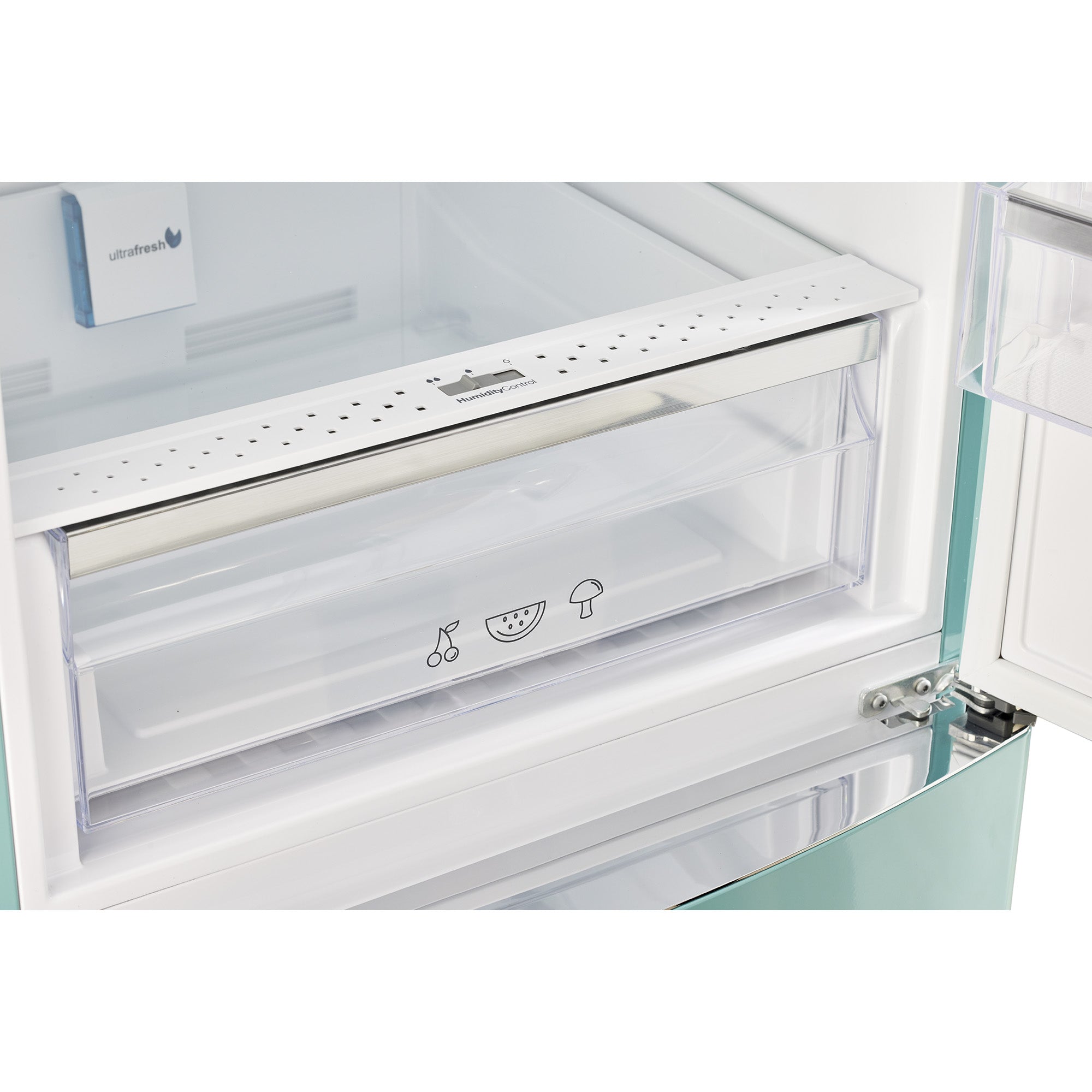 UGP-340L T AC - Réfrigérateur à congélateur inférieur Classic Retro 12 pi³ en Turquoise brume océan