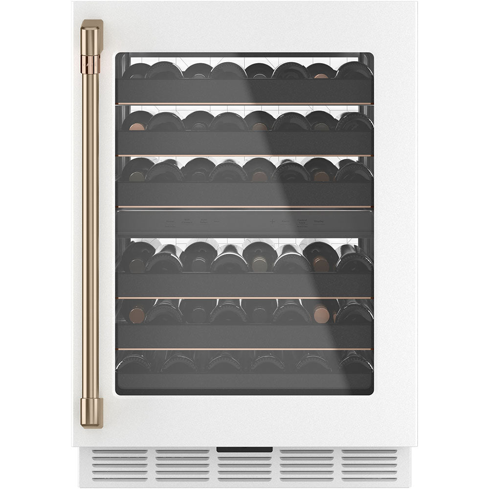 CCP06DP4PW2 – Cellier Café 46 bouteilles blanc mat