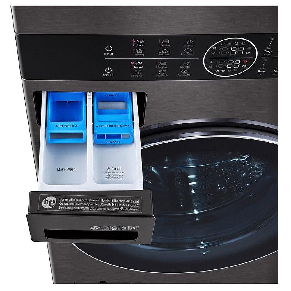 WKEX200HBA - LG WashTower Unité combinée lave‑linge et sèche‑linge