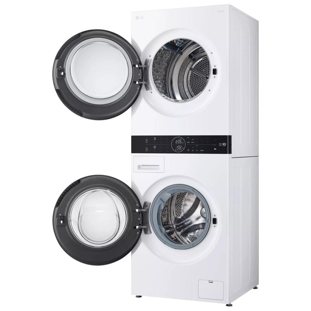 WKHC152HWA - Tour de lavage LG WashTower™ compacte ensemble unique