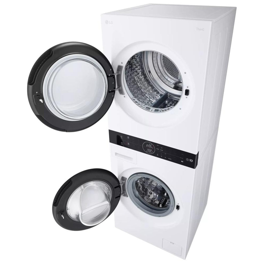 WKHC152HWA - Tour de lavage LG WashTower™ compacte ensemble unique
